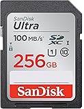 SanDisk 256GB Ultra SDXC UHS-I Memory Card - 100MB/s, C10, U1, Full HD, SD Card - SDSDUNR-256G-GN6IN
