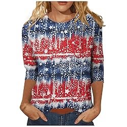 red White and Blue Shirts for Women 4th of Shirts