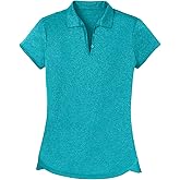 Women’s Golf Polo Shirts Short Sleeve Athletic Sports Top – Moisture Wicking, Collared, Lightweight Tee