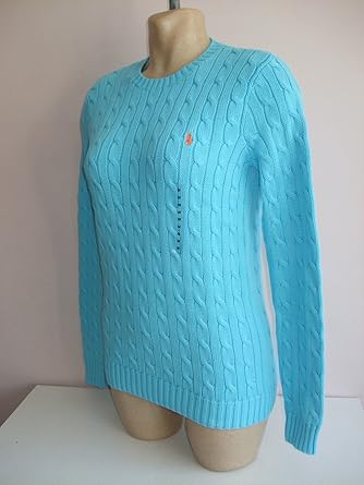 blue cotton jumper ladies