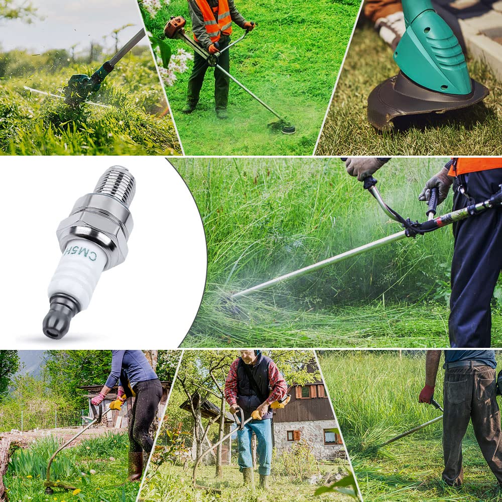 3 Candele Di Accensione CMR5H Per Motoseghe E Trimmer - Compatibili Con Stihl, Honda, Husqvarna - Foto 5