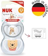 NUK Space Baby Dummy 0-6 Mths | Extra Ventilation BPA-Free Silicone Disney Pooh view 5