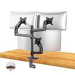 Ergounion Triple Monitor Mount, Holds Screens up to