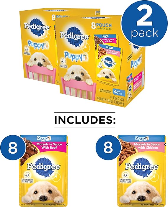 free pedigree puppy pack