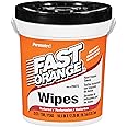 Permatex 25072 Fast Orange Hand Cleaner Wipes, 72-count Container