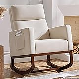 Yaheetech Rocking Chair, Modern Glider
