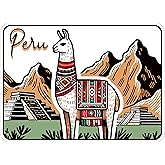 Peru Sticker 4 Inch City Travel Souvenir Destination - Waterproof Vinyl Decal for Laptop Water Bottle Car Tumbler - Durable Aesthetic Long-Lasting Stickers for Adults ID44990