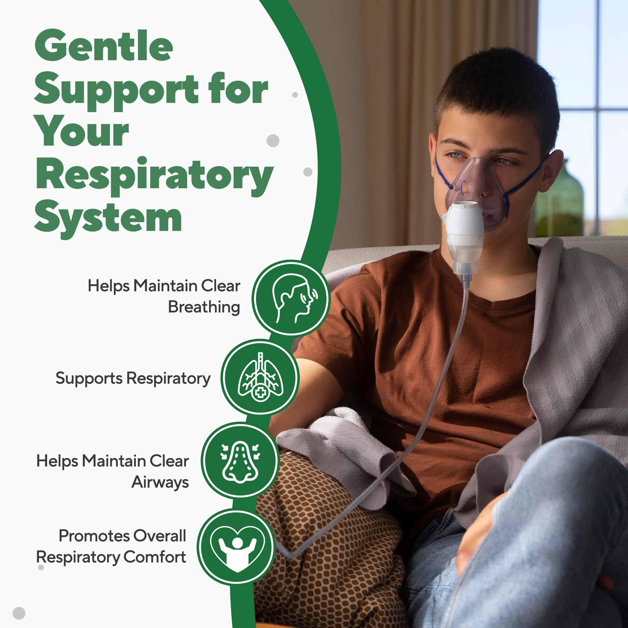 Nebuliz - Hypertonic Saline Solution 7% + Hyaluronic Acid Nebulizer Diluent for inhalators and Nasal Hygiene Clear Congestion from Airways&Lungs Reduce Mucus (25 Sterile Saline Bullets of 0.17 Fl Oz)