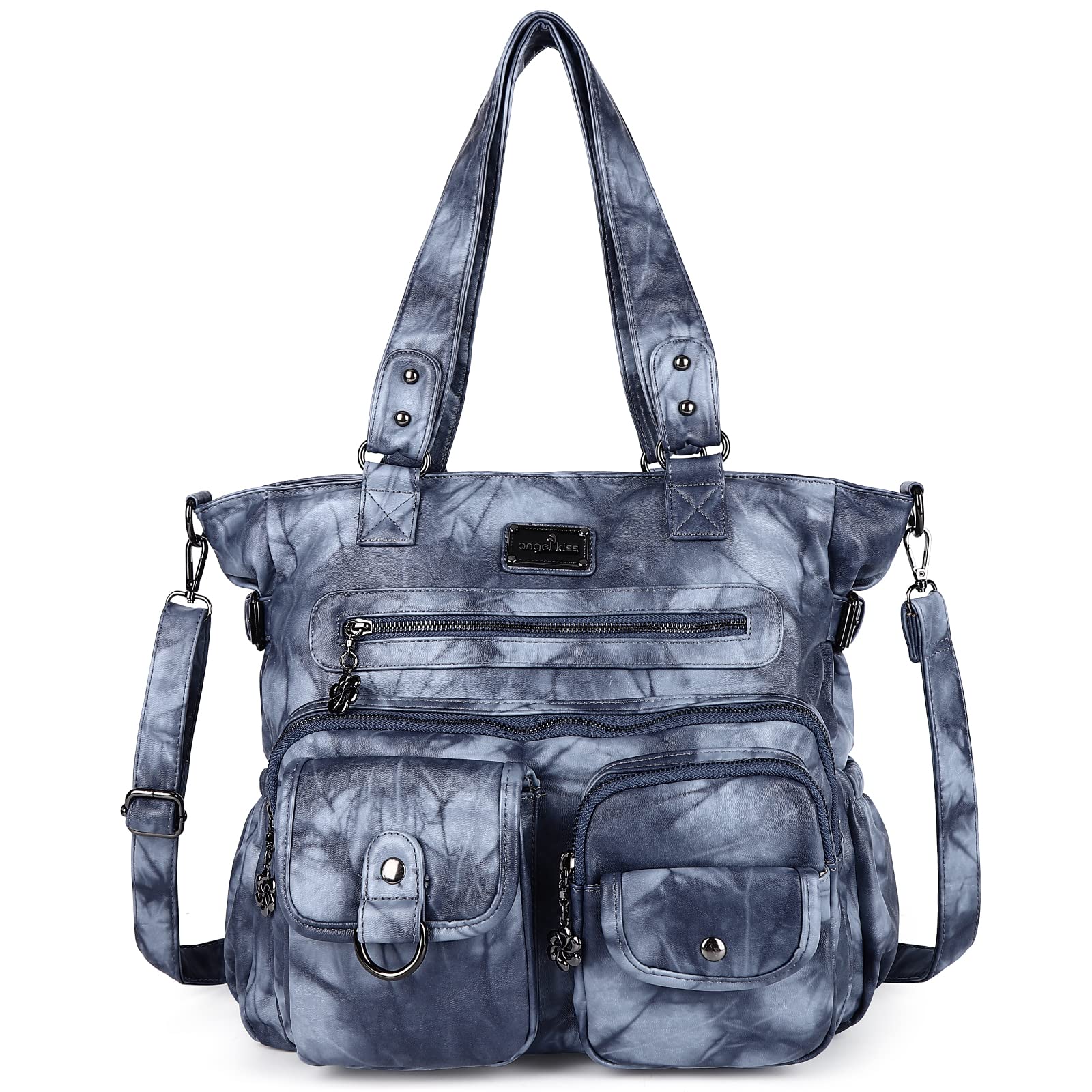 Angelkiss Women's Soft PU Leather Shoulder Handbag