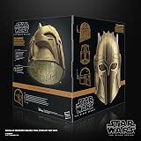 Star Wars The Armorer Premium Electronic Helmet Black Series Roleplay view 10