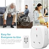 HBN Remote Control Plug Sockets UK 13A 3120W 100ft Range Wireless Light Switch view 9