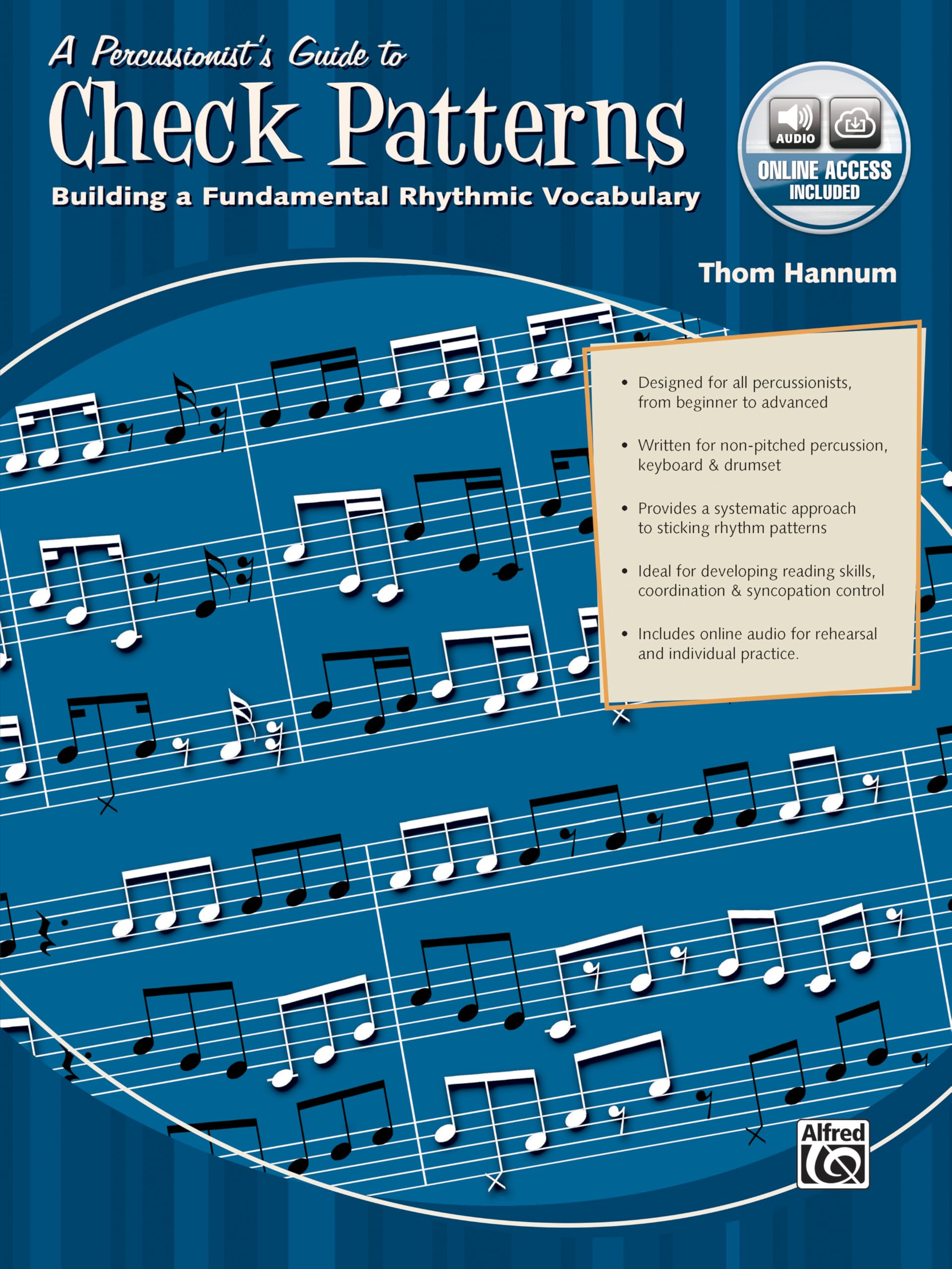 A Percussionist's Guide to Check Patterns: Building a Fundamental Rhythmic Vocabulary (Book & CD)