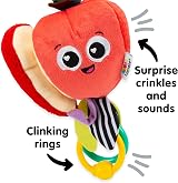 LAMAZE Archer The Apple Clip on Pram Toy Multicoloured Sensory Toy 0-24m view 3