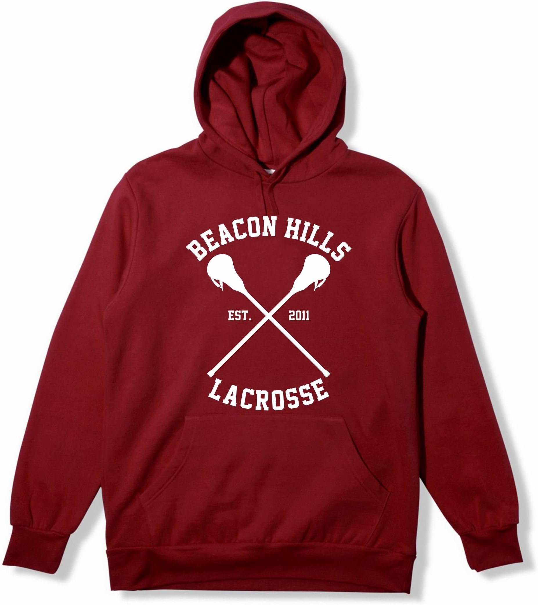MyShirt - Beacon Hills Maroon Hoodie Teen Wolf Inspired Fan Jumper Dylan O'Brien Stiles McCall Sizes XS - XXL Top
