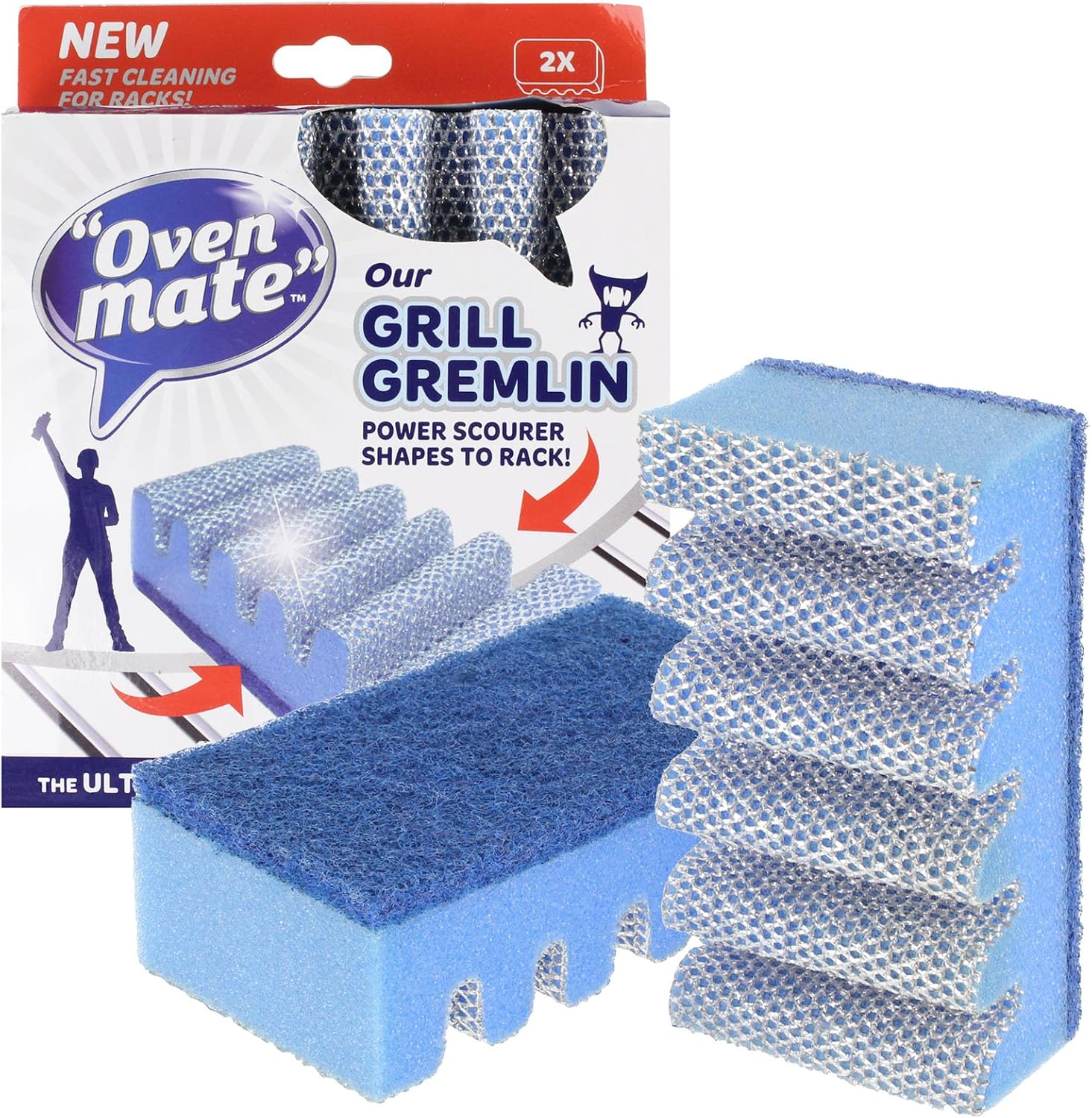 Oven Mate Grill Gremlin, Blue