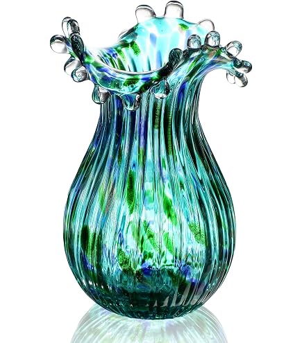 Amazon.com: Kosta Boda 7041117 10-1/4-Inch Vision Vase, Green and