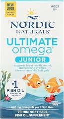 Nordic Naturals, Ultimate Omega Junior 680Mg, 90 Count