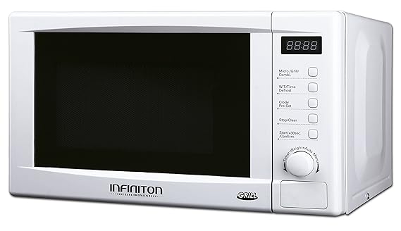 MICROONDAS INFINITON MW-2015 con Grill Y LED/Blanco: Amazon.es ...