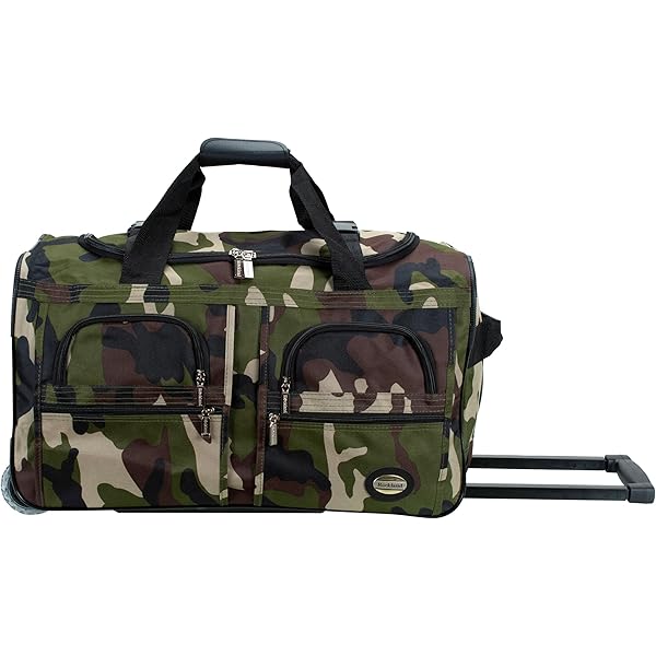 Amazon.com | Rockland Rolling Duffel Bag, Icon, 22-Inch | Carry-Ons