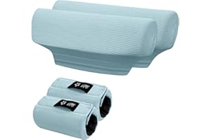 SPRING SEAON Crutches Padding Waffle Pattern Universal Crutch Pads for Armpits and Hand Grips Pads for Crutches Underarm Crut