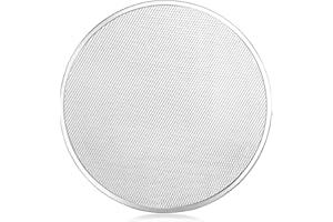 Round Mesh Pizza Screen Baking Thin Crust Tray Mesh Aluminum Wire Pan Pizza Baking Tool, 8 inchNice and Deft