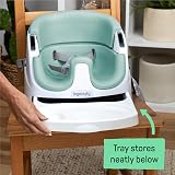 Ingenuity Baby Base 2-in-1 Seat Mist Booster Chair with Removable Tray view 5