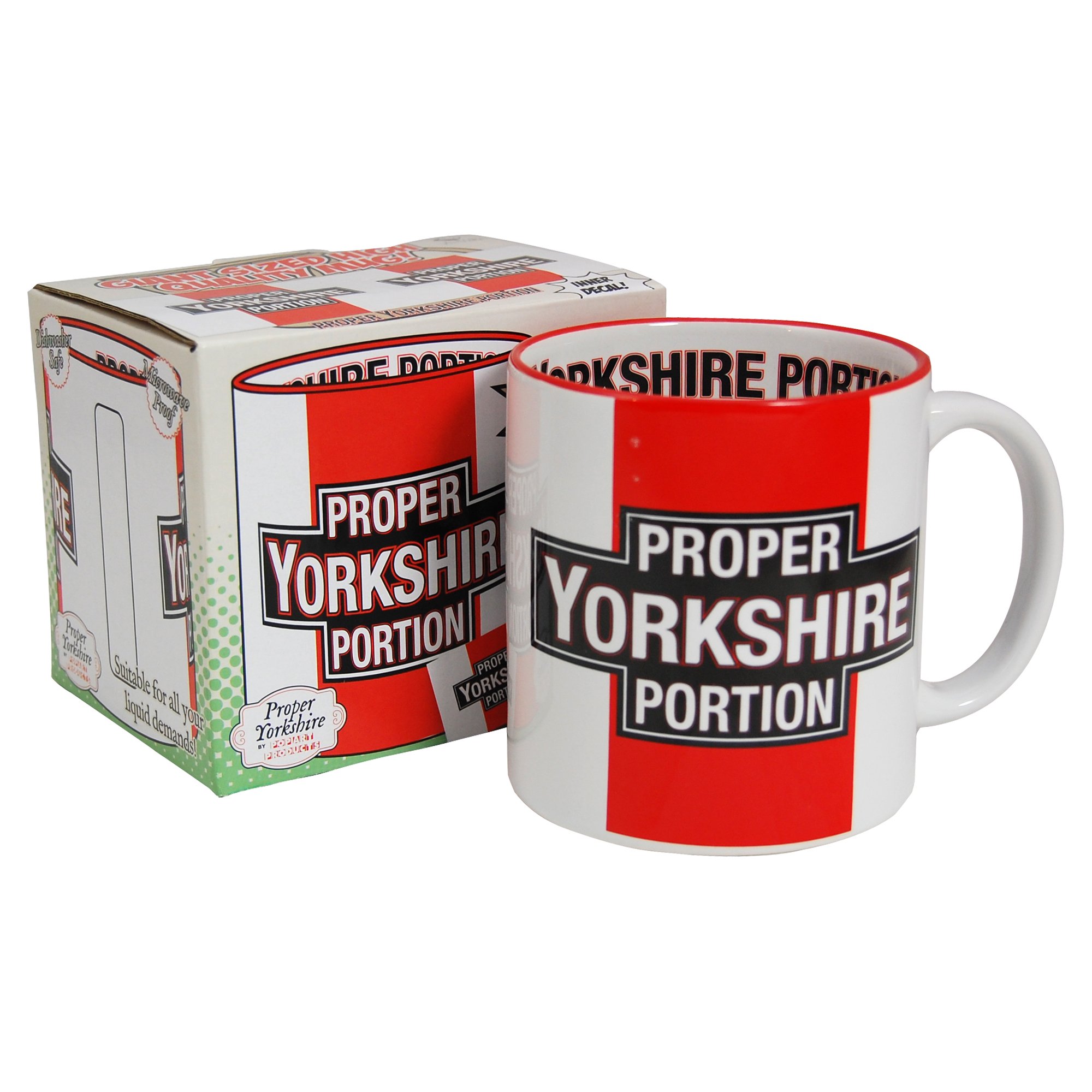 Proper Yorkshire Giant Mug Tea Coffee Cup Gift for yorkshireman Buy