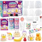 Taba Squishy Making Kit, Taba Squishy Kit for Beginner with 8 Molds | Gifts/Craft for Squishy Maker, Squishy Toys for Adults&amp;Teens