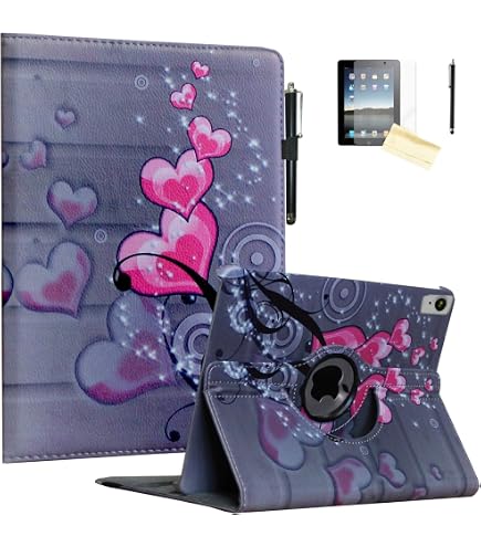 Funda Para IPad Air 11'' Y 10.9'' (Modelos 2020-2025) - Con Portalápices Y Carcasa Trasera Transparente - Azul Claro, Protección Antigolpes Y Función Atril
