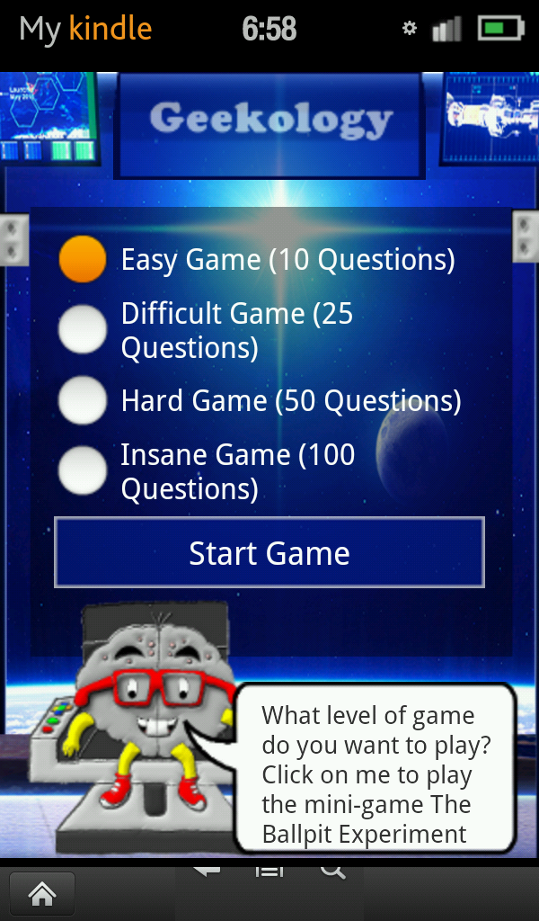 Geekology Geek Quiz & Trivia Appstore for Android