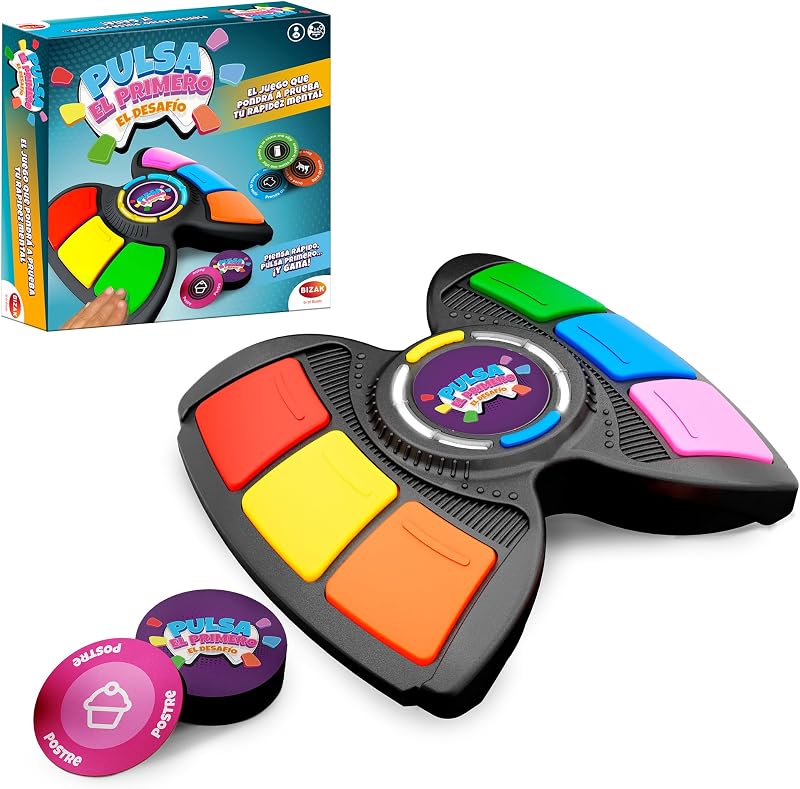 Premi la prima sfida, classico gioco rinnovato, ascolta la lettera e premi il Primo, 50 temi divertenti, + 6 anni, (61832125) — foto 1 di 6