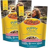 Zuke's Puppy Naturals Puppy Treats Pork and Chickpea Recipe, 5 OZ (Pack of 2)