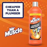 Mr Muscle Drain Unblocker Gel Duo Pack 2 x 1L Fast Acting Thick Drain Cleaner view 3