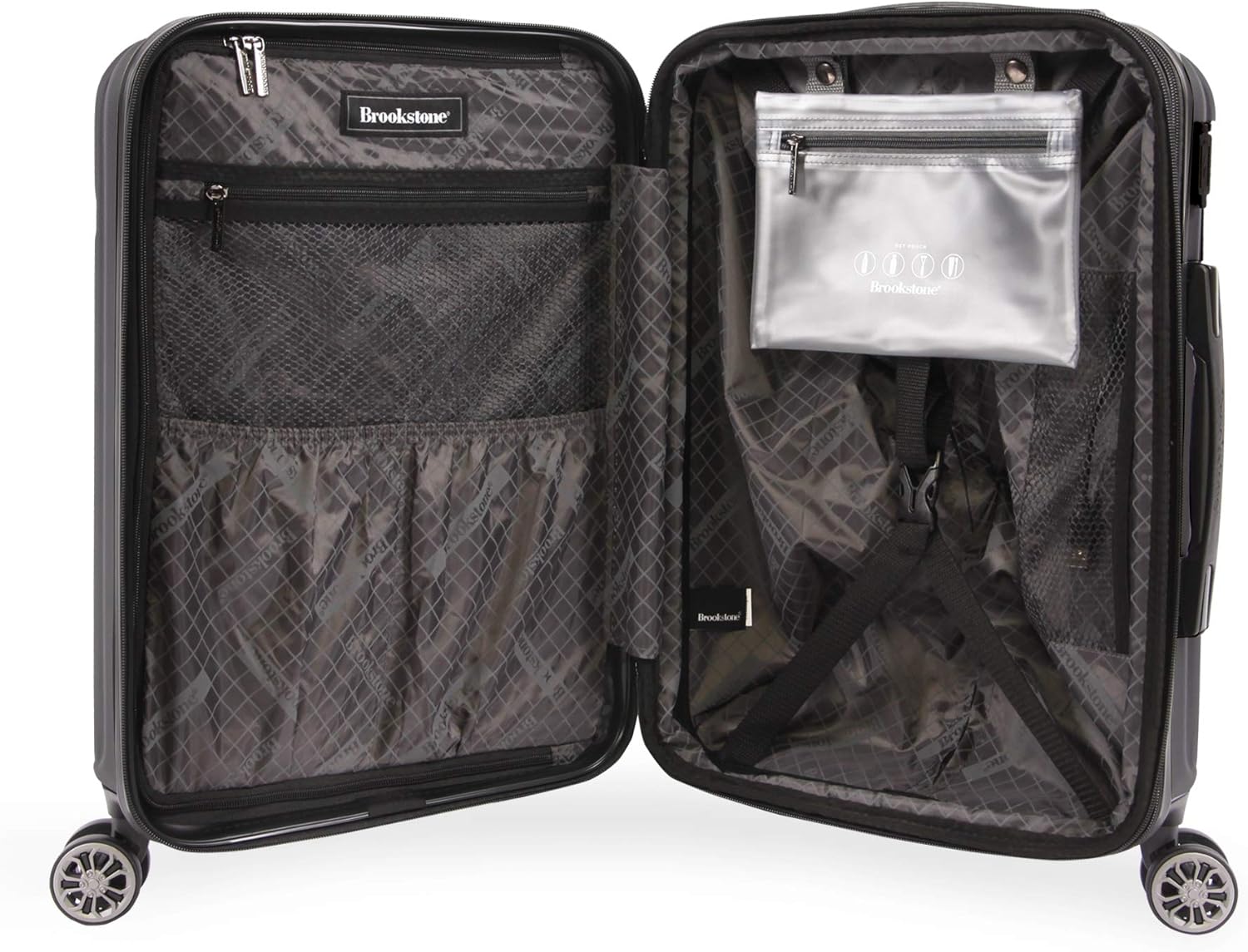 brookstone hardside luggage