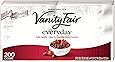 Vanity Fair Everyday Napkins, 400 Count Paper Napkins (2 Packs of 200 Napkins)
