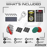 Red Dragon Pro Aluminium Accessory Pack for Darts with Flights Shafts view 2