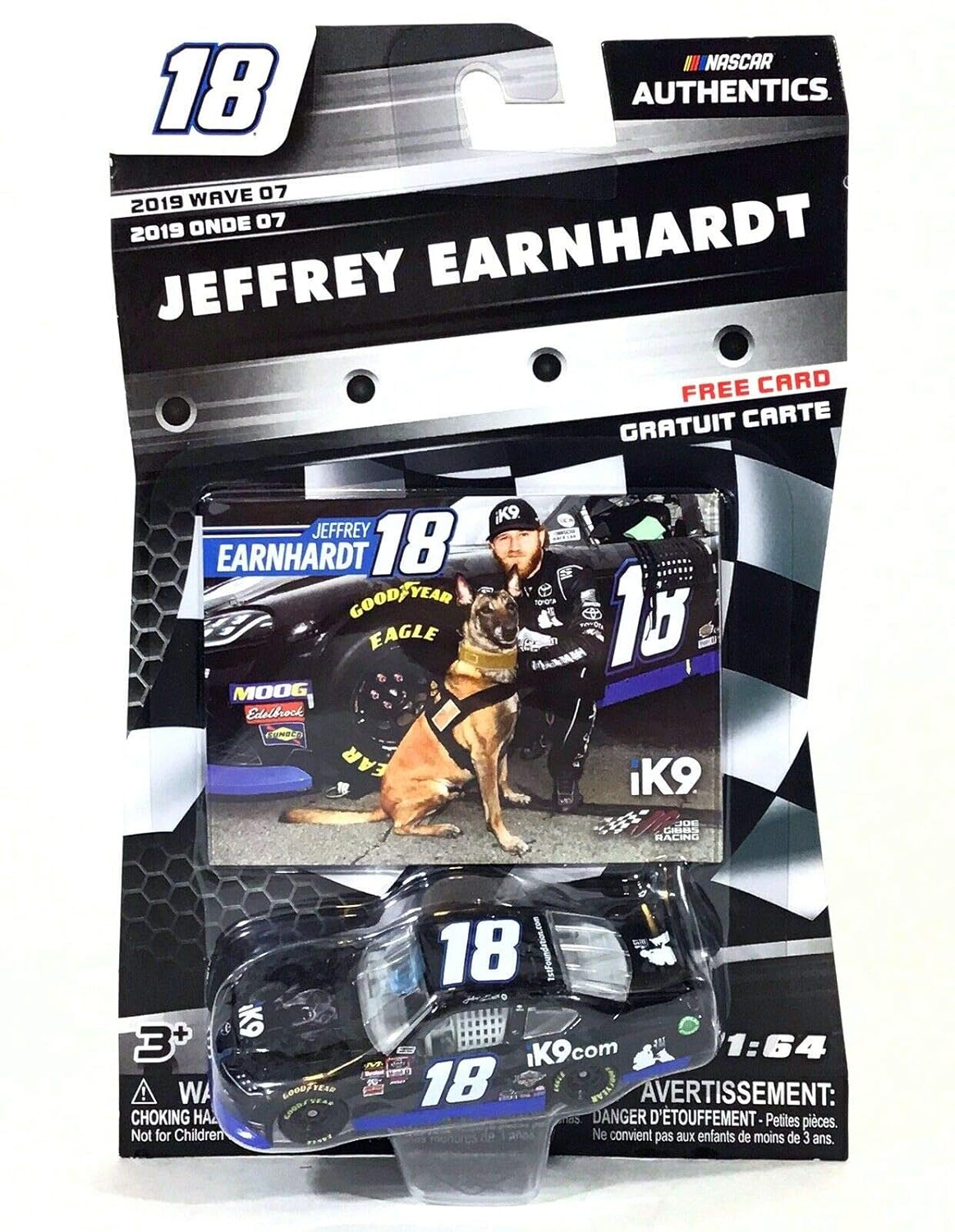 Buy Nascar Authentics 2019 Jeffrey Earnhardt 18 K9 Wave 7 Online At Low Prices In India Amazon In