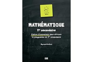Mémo - Mathématique, 1re secondaire
