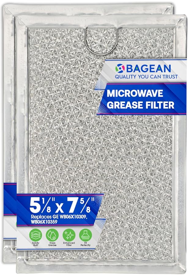 Amazon.com: 2-Pack Microwave Filter Replacement For GE WB06X10309 