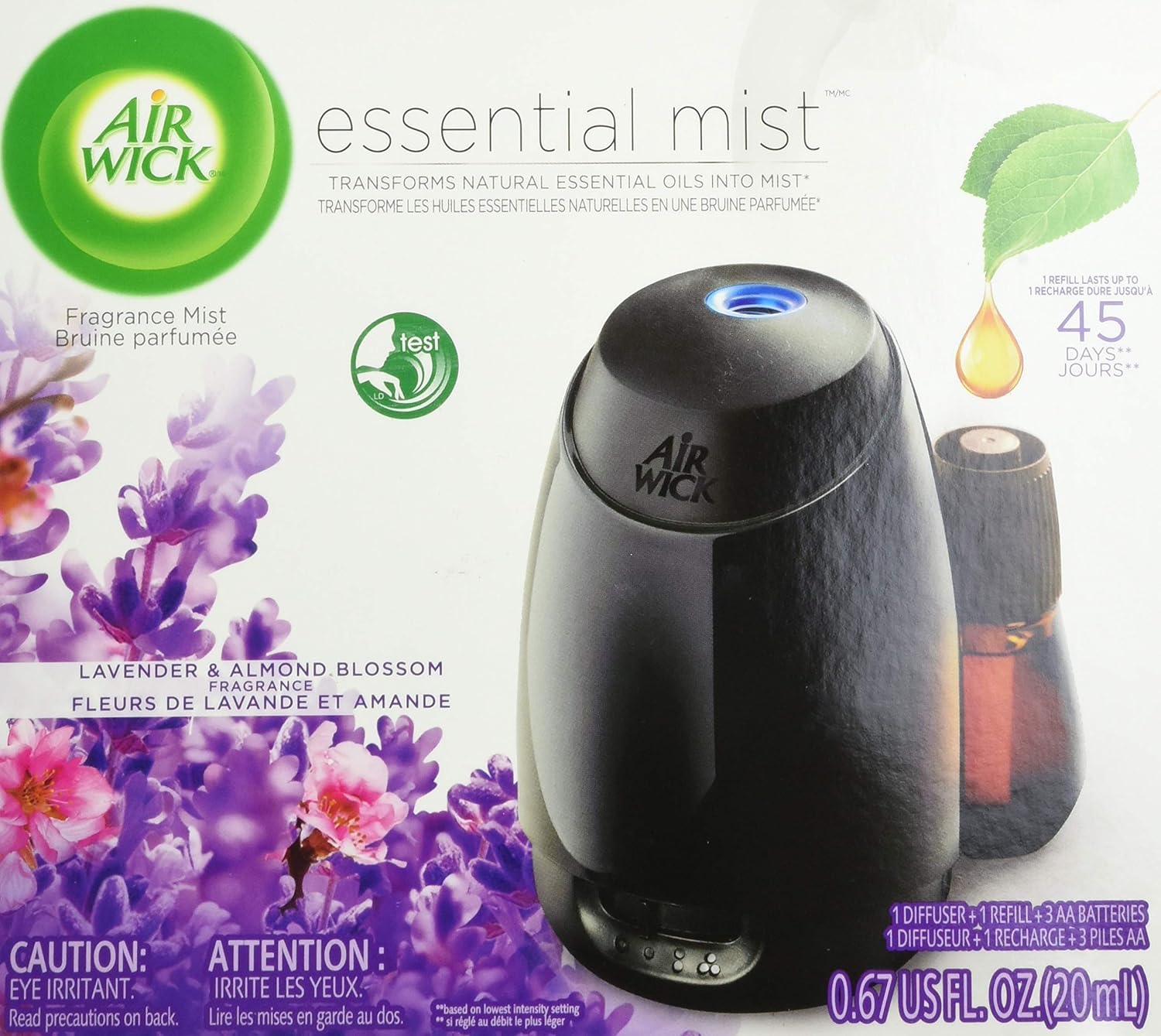 Air Wick Essential Mist, Oil Diffuser, (Diffuser + 1 Refill),... eBay