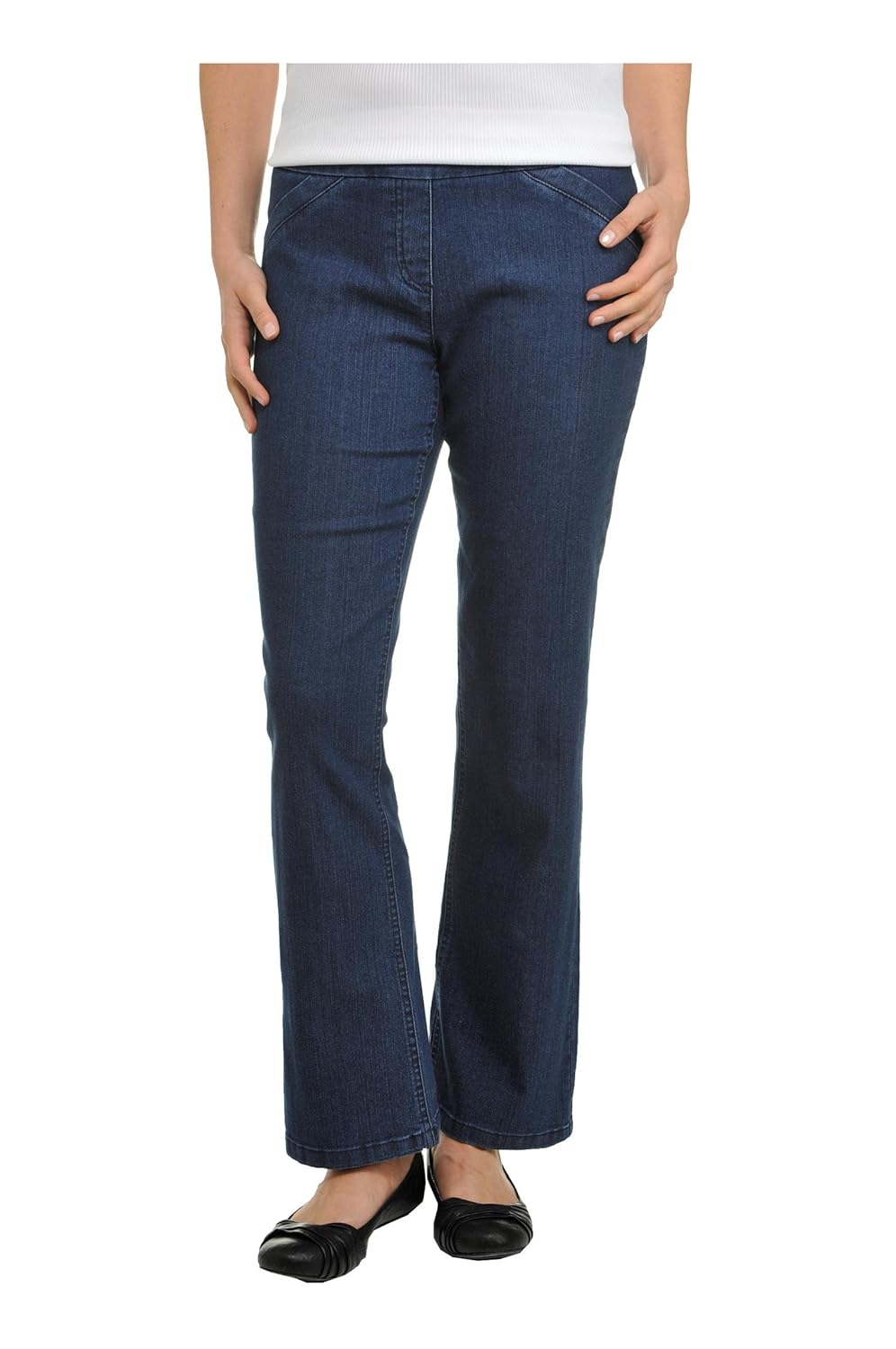 alia womens denim tech stretch pull on pants