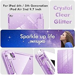 INFILAND Case for iPad 6th/5th Generation 9.7 Inch