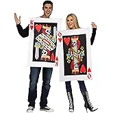Fun World King & Queen of Hearts Adult Sized Costume Set