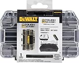 DEWALT ToughCase Tool Box Small Parts 1 Compartment Organizer Latch view 3
