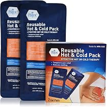 Amazon.com: MED PRIDE Reusable [2 Gel Pads] Hot and Cold Packs for 