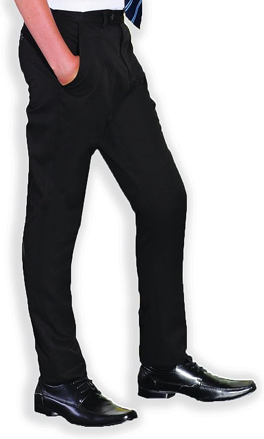 slim school pants