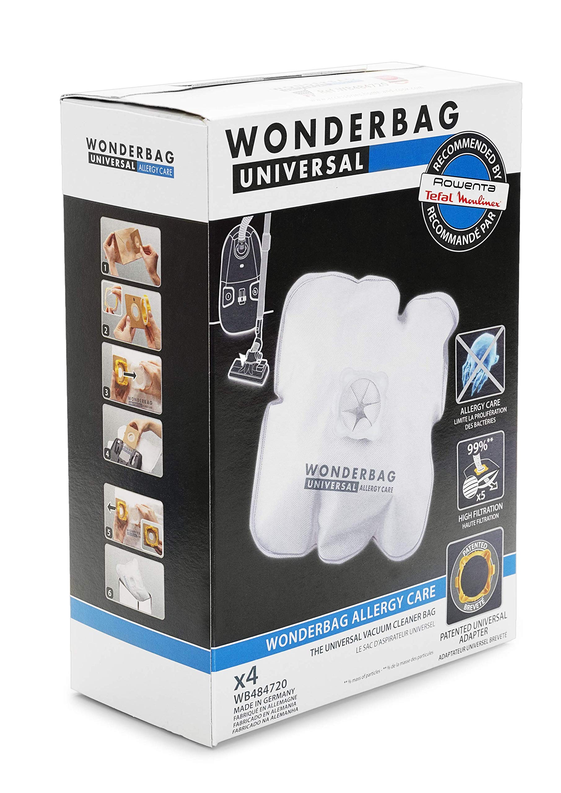 Rowenta Accessories Universal Vacuum Cleaner Bag Buy Online in UAE