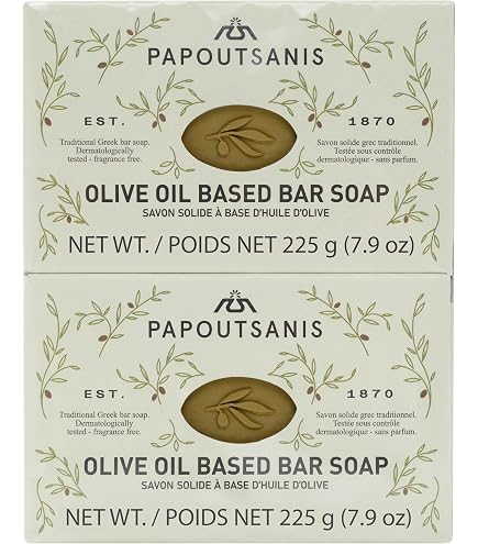 Bee The Light Pure Castile Bar Soap – 100% Organic Fair Trade, Cold Process, Sustainable Oils