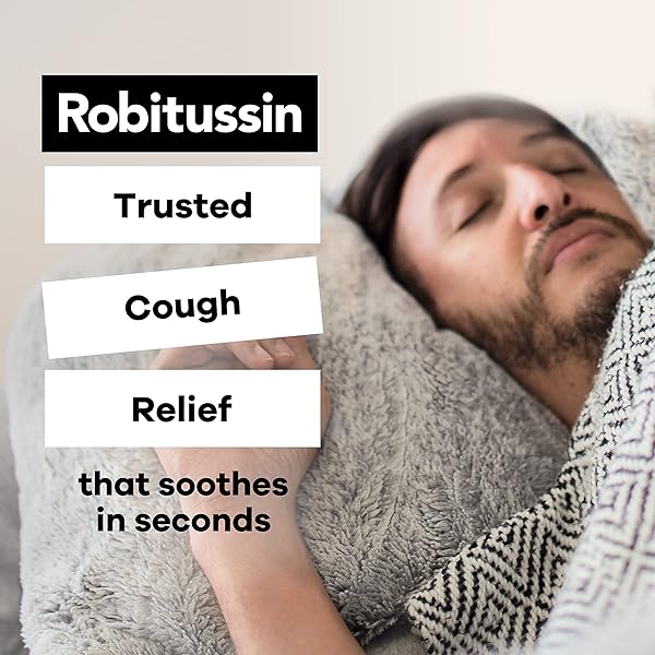 ROBITUSSIN MAXIMUM STRENGTH NIGHTTIME COUGH DM MAX, ADULT FORMULA, BERRY FLAVOR – 8 FL OZ BOTTLE