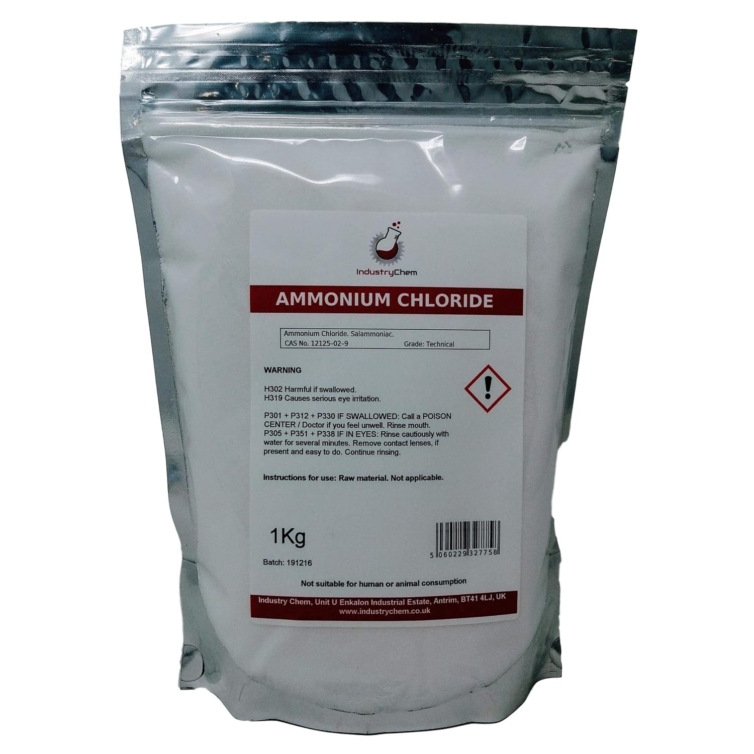 Cloruro de amonio 1Kg 1 Productos de laboratorio y